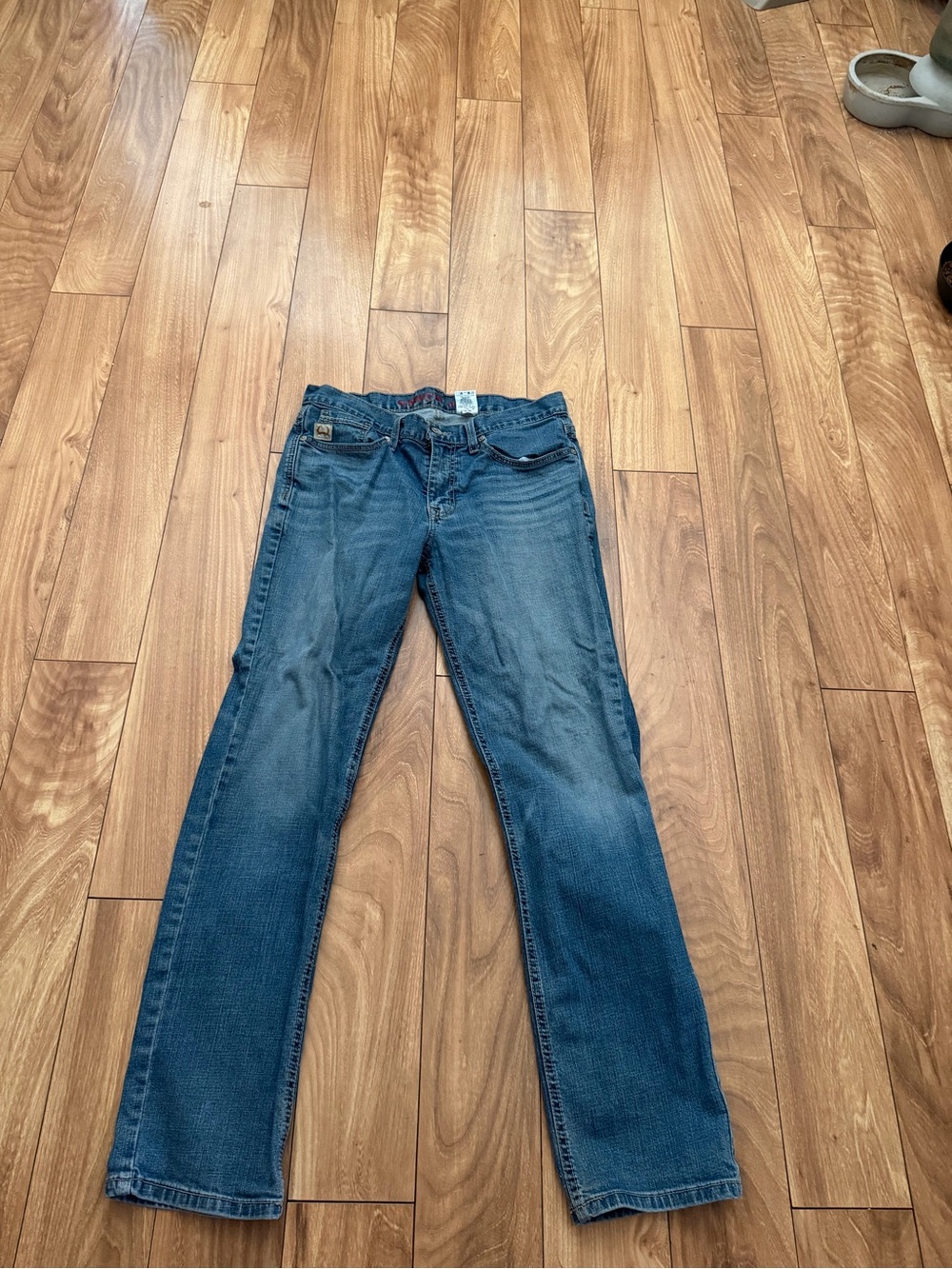 Cinch Men's Straight Jeans in Medium Blue